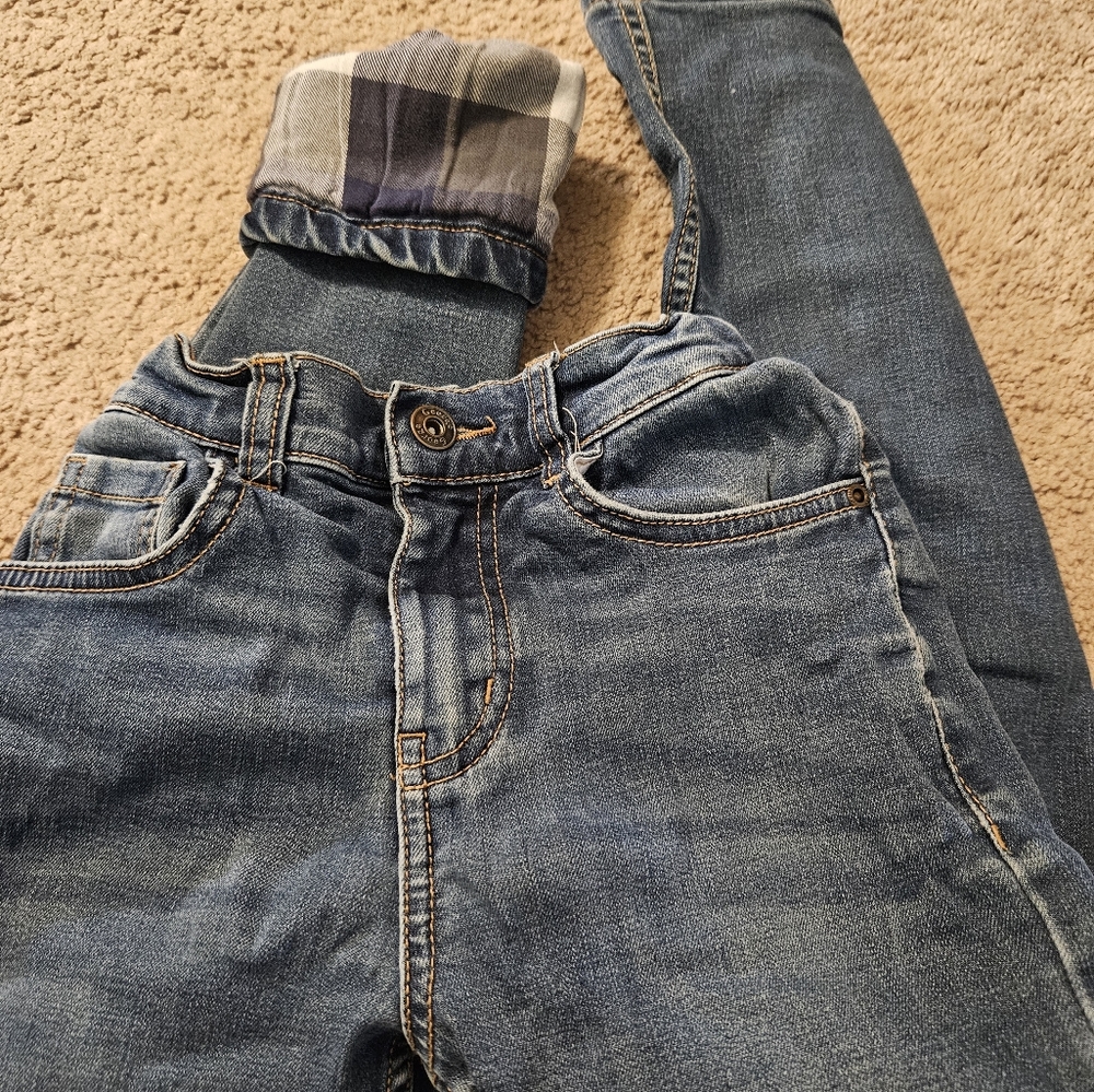Blue jeans - lined